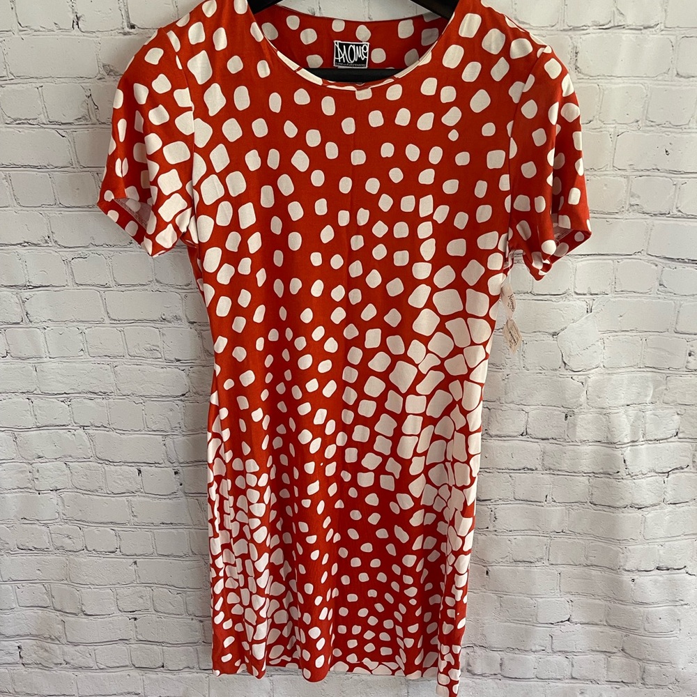 Diane Von Furstenburg silk t-shirt dress. Size 10
